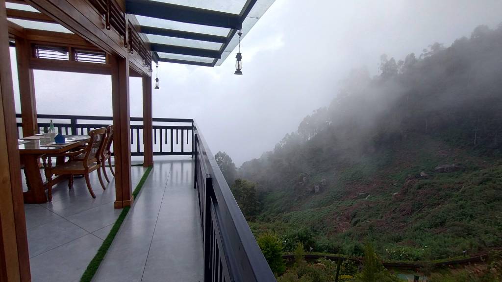 View from Chandy's Drizzle Drops Top Station