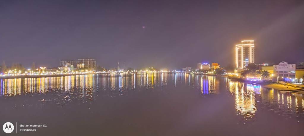 Kampot riverside, Cambodia