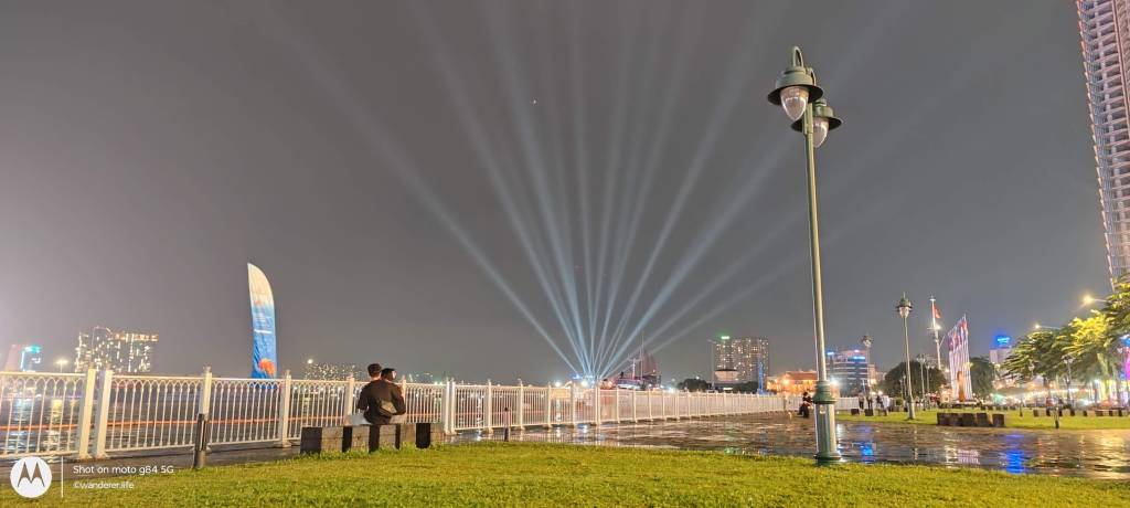 Walking street, central post office, Ho chi minh city, saigon, vietnam