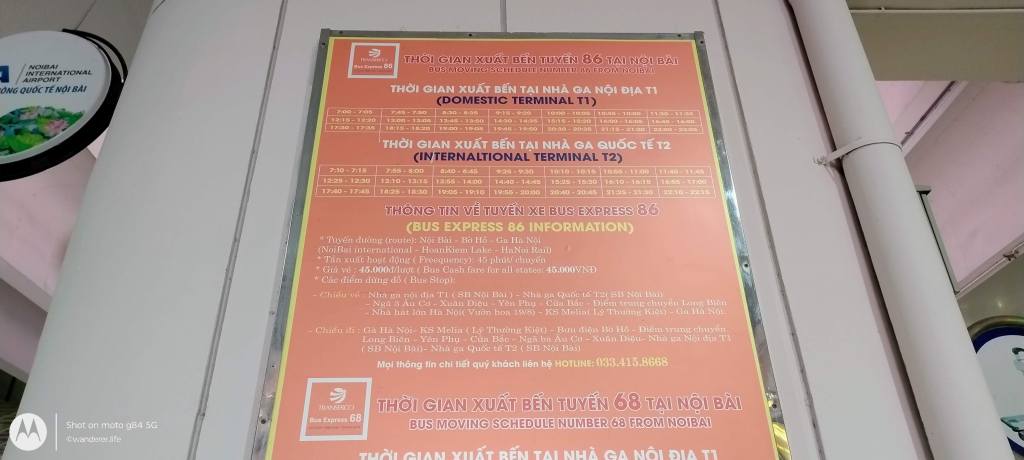 Airport Bus 86, Hanoi, Vietnam