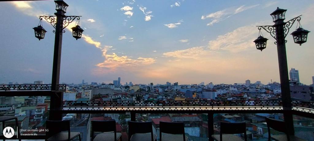 Lake view Backpackers Hostel and Rooftop Bar Hanoi vietnam