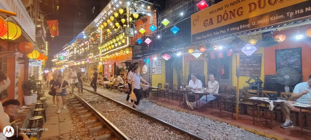 train street, hanoi, vietnam