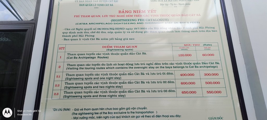 Cai Beo Cruise terminal cat ba vietnam