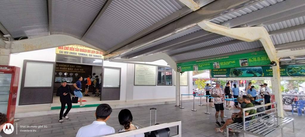Cai Beo Cruise terminal cat ba vietnam